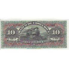 Costa Rica 10 Colones 1901-08